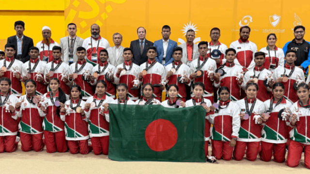 দেশে ফিরেছে পদকজয়ী কাবাডি দল