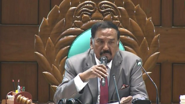 দেশসেরা ফুটবলার হাফিজ উদ্দিন এখন জাতীয় সংসদের স্পিকার
