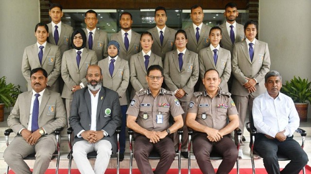 আইজিপি ও কাবাডি ফেডারেশন সভাপতির সঙ্গে জাতীয় দলের সাক্ষাৎ