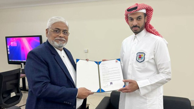 এশিয়ান আরচারিকে কাতারের অনুদান, অফিস শান্তিনগরে