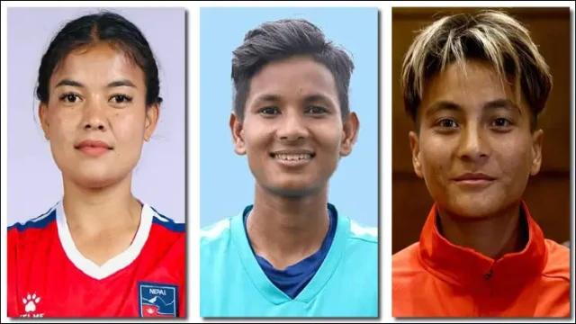 নাসরিন স্পোর্টিংয়ে তিন হিমালয়কণ্যা