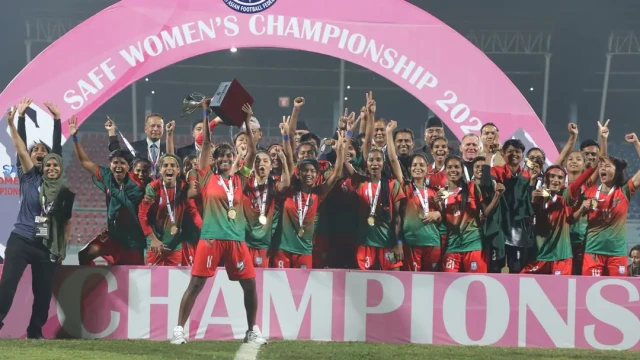 নারী সাফ চ্যাম্পিয়নশিপে ভারতের গ্রুপে বাংলাদেশ
