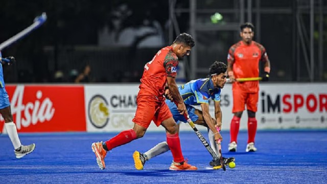 হকিতে দুই দশক পর শ্রীলংকার কাছে হার বাংলাদেশের