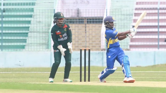 বাংলাদেশকে পাত্তাই দিলো না শ্রীলঙ্কার মেয়েরা