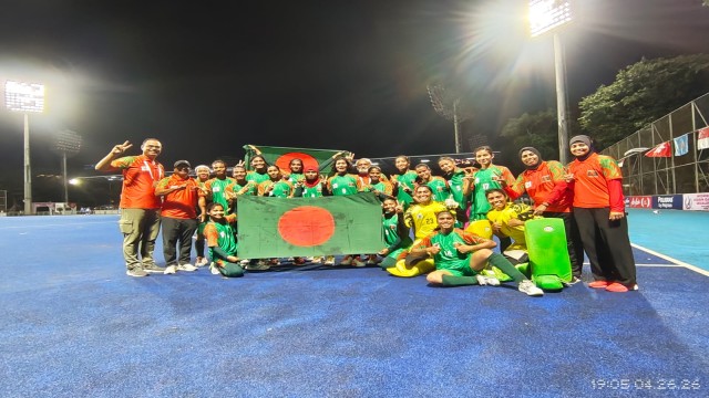 প্রথমবার এশিয়ান গেমসে বাংলাদেশের মেয়েদের হকি, ইতিহাস গড়ল অর্পিতা–কনারা