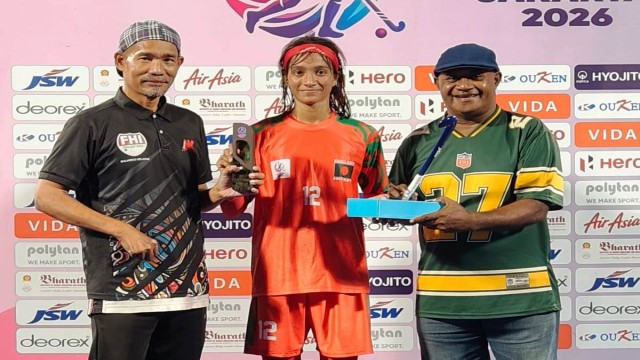 সিঙ্গাপুরকে হারিয়ে ফাইনালে অর্পিতারা